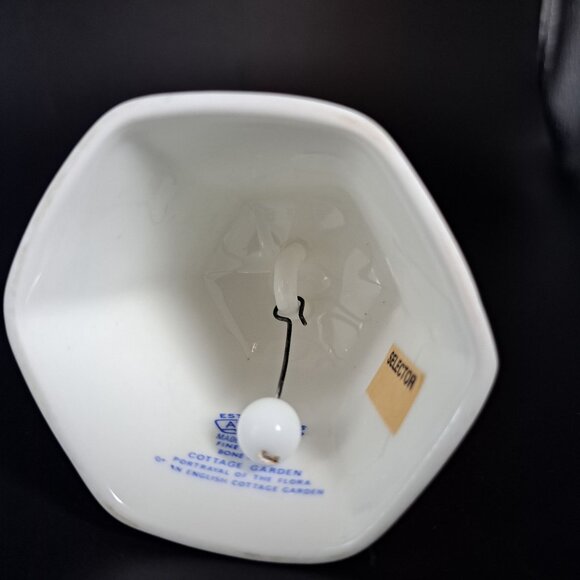 Aynsley Cottage Garden Bone China Decorative Bell Vintage - Picture 12 of 12